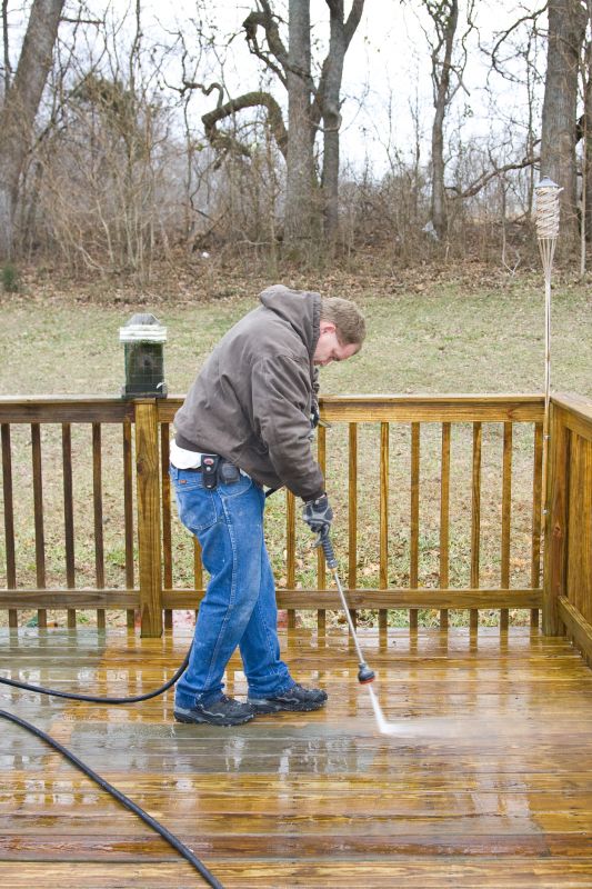 Spring Deck Maintenance